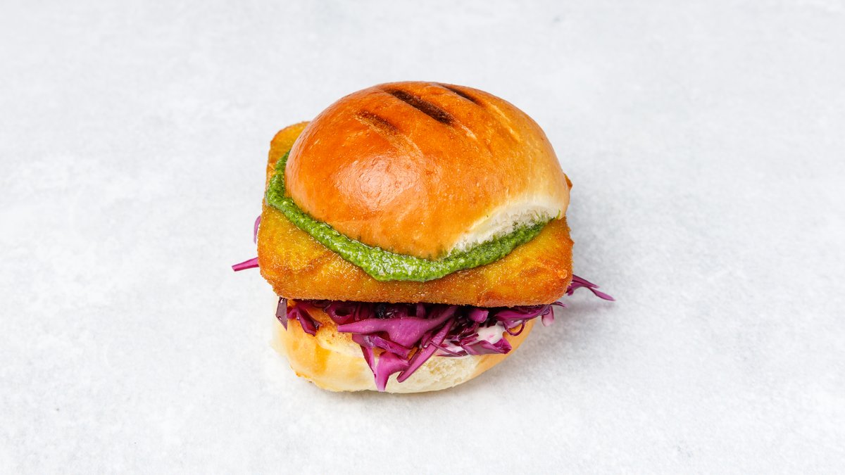 18. Smažák burger