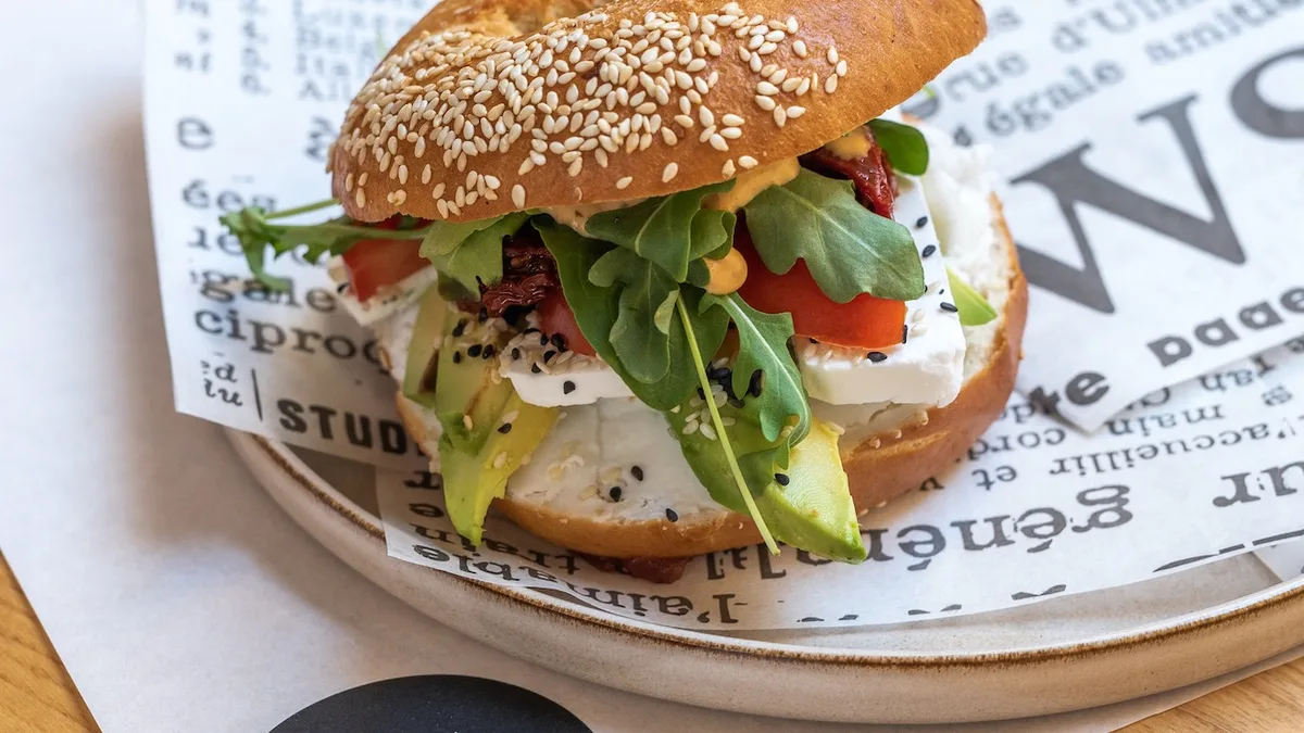 BRUTAL VEGAN BEST BAGEL