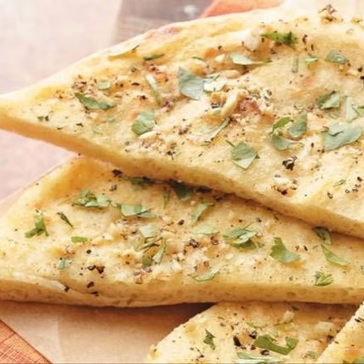 10” Garlic Naan Bread