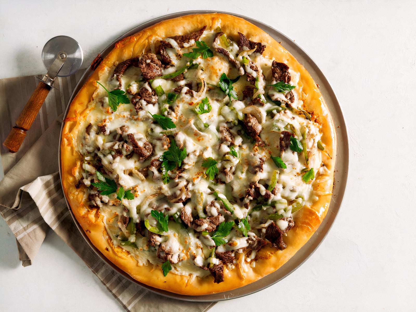 10" Small Steak Pizza