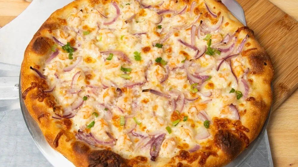 14" Large Shrimp Pizza