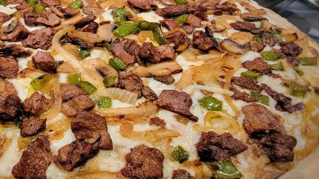 14" Large Steak Pizza
