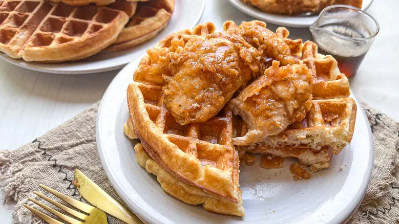3 PC. Chicken and Waffles NEW**