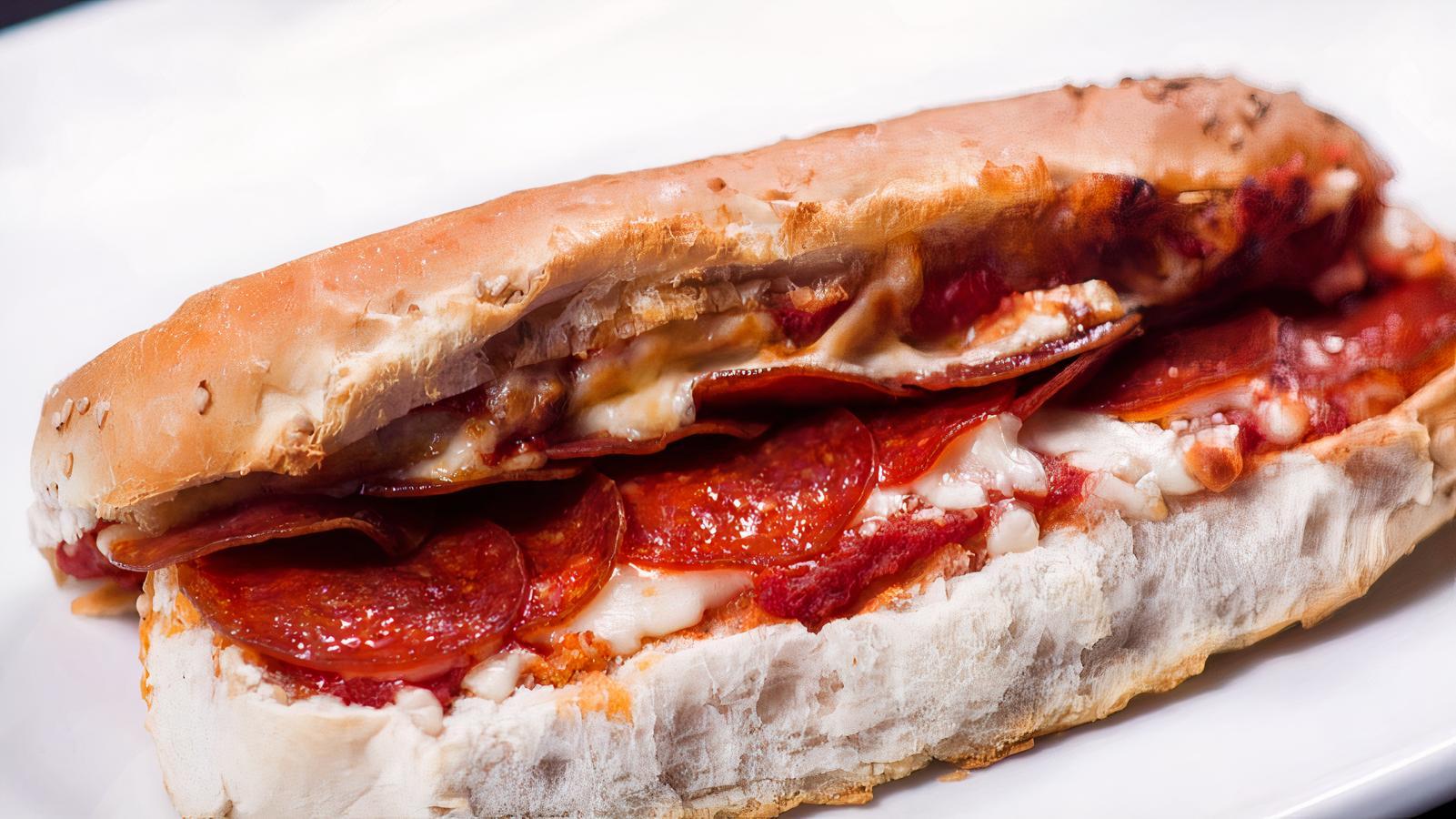 8" Half Pepperoni Sub