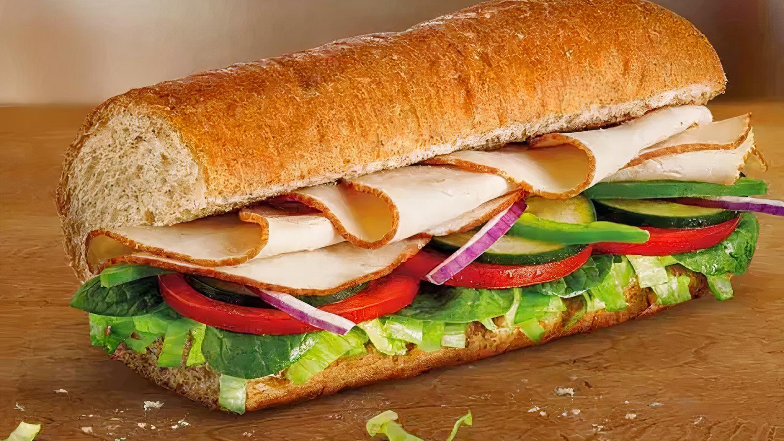 8" Half Turkey Breast Sub