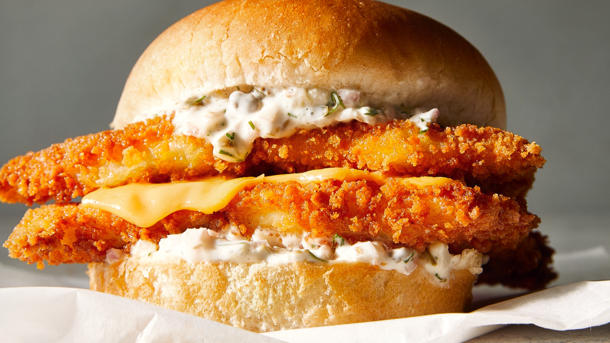 Fish Sandwich with Fries