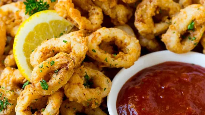 Fried Calamari (10)