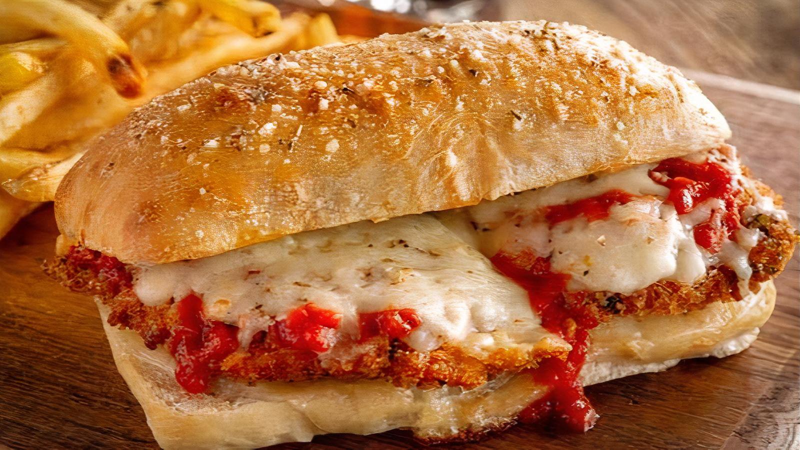 Half Chicken Parmesan Sub