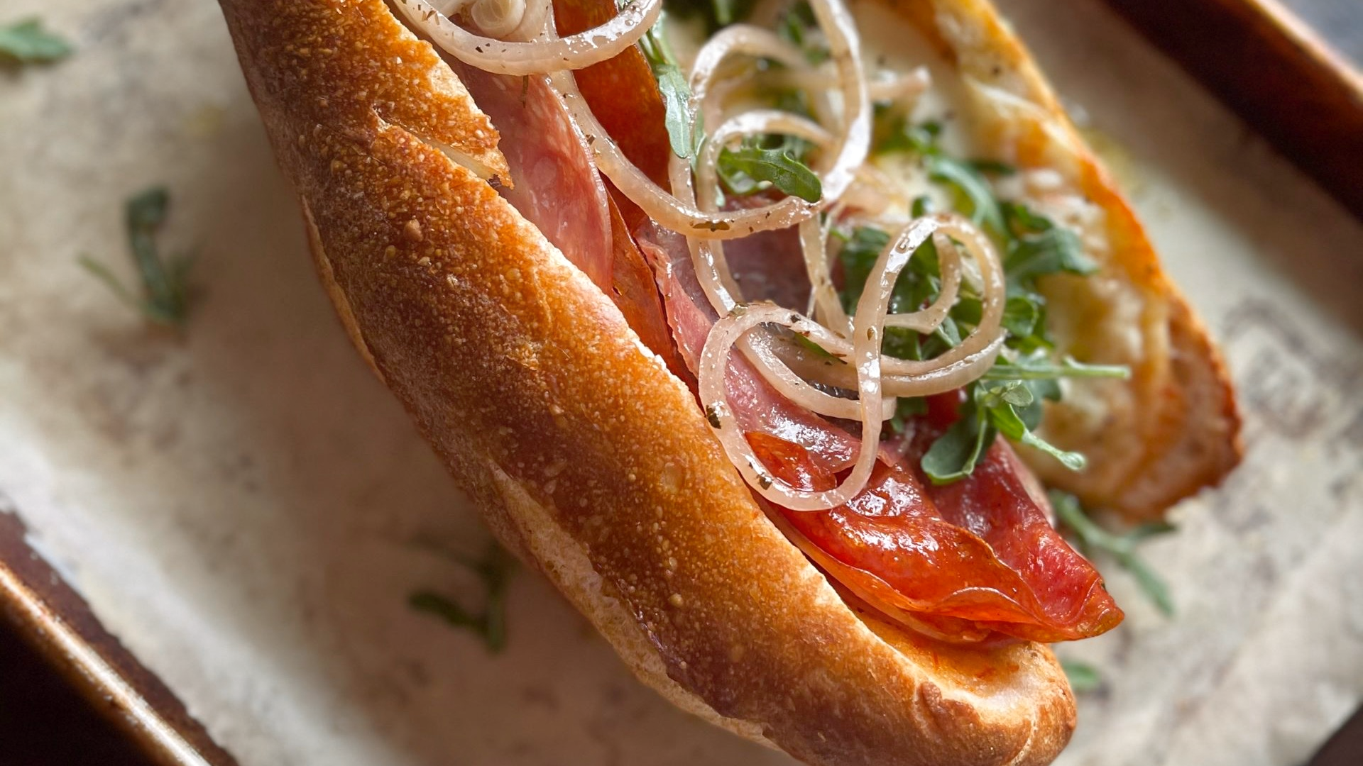 Half Hot Italian Sub