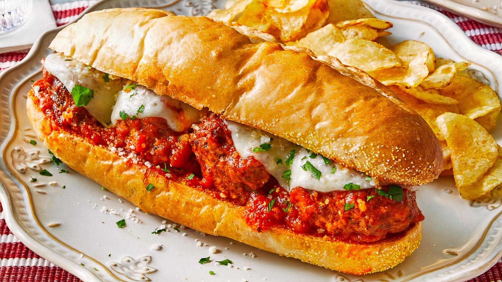 Half Meatball Sub