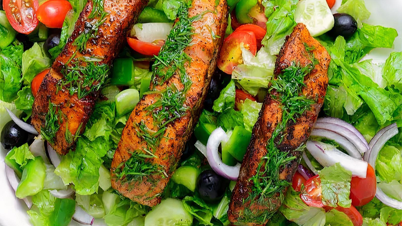 Large Fish Salad