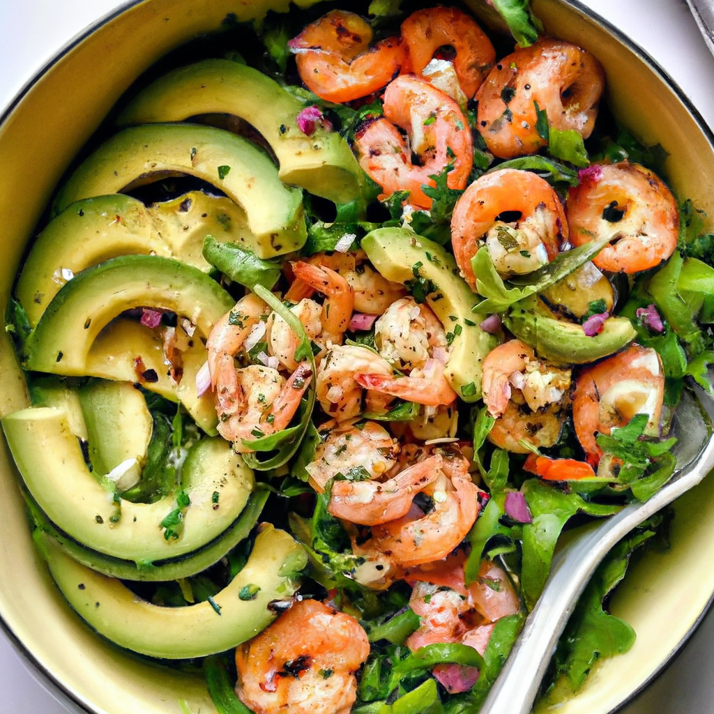 Large Shrimp Salad