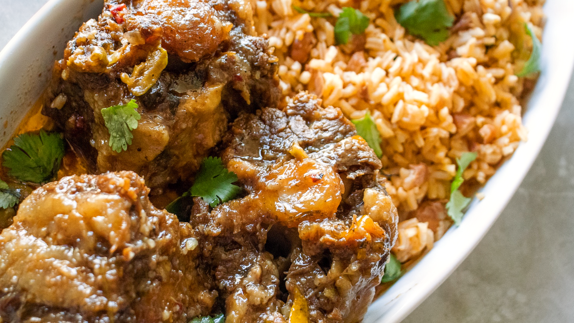 Oxtail with Rice