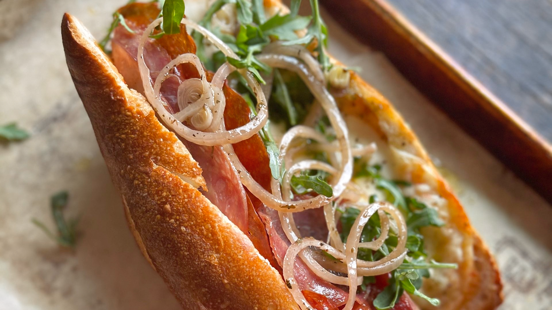 Whole Hot Italian Sub