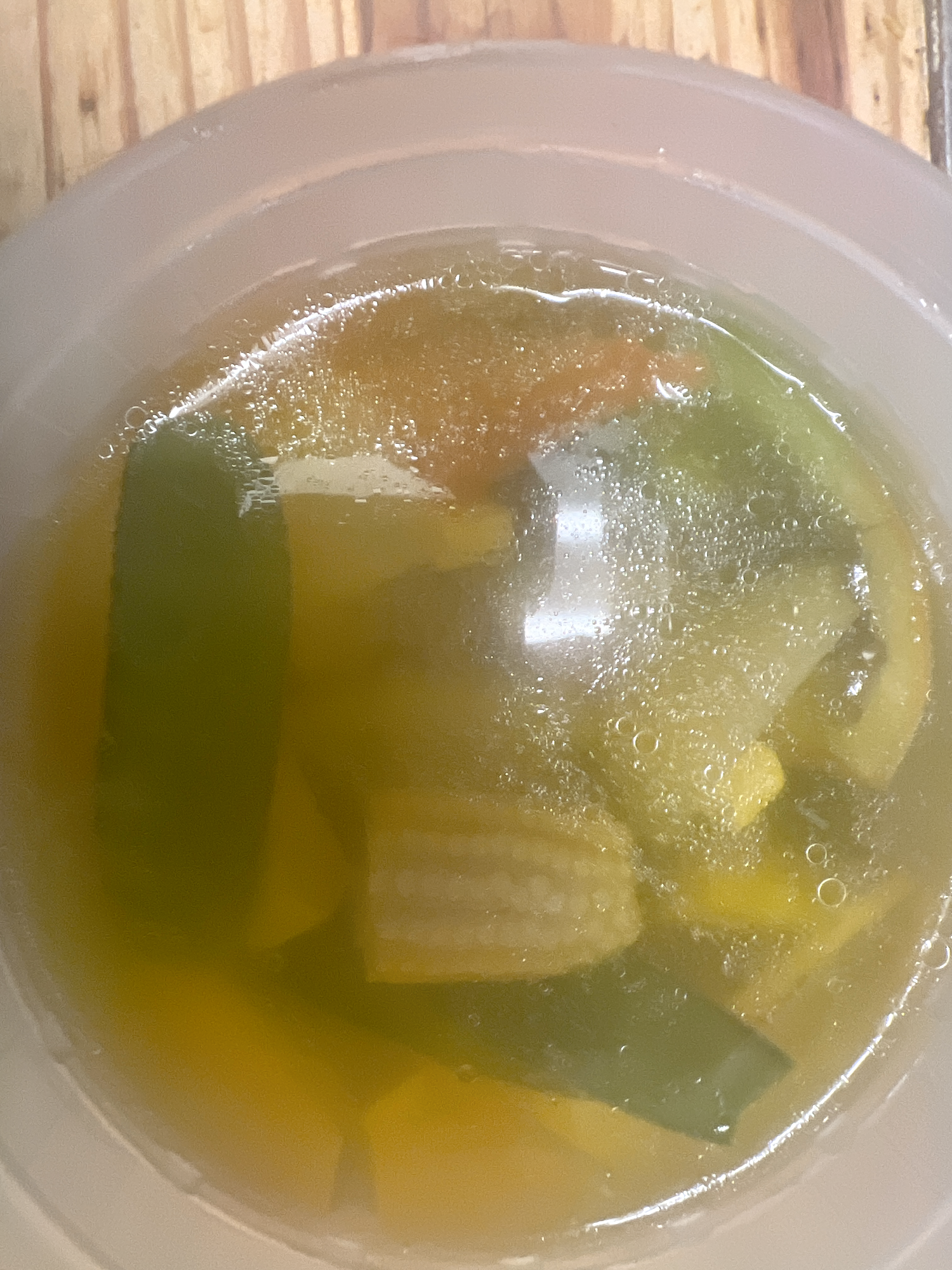 Bean Curd Veg. Soup