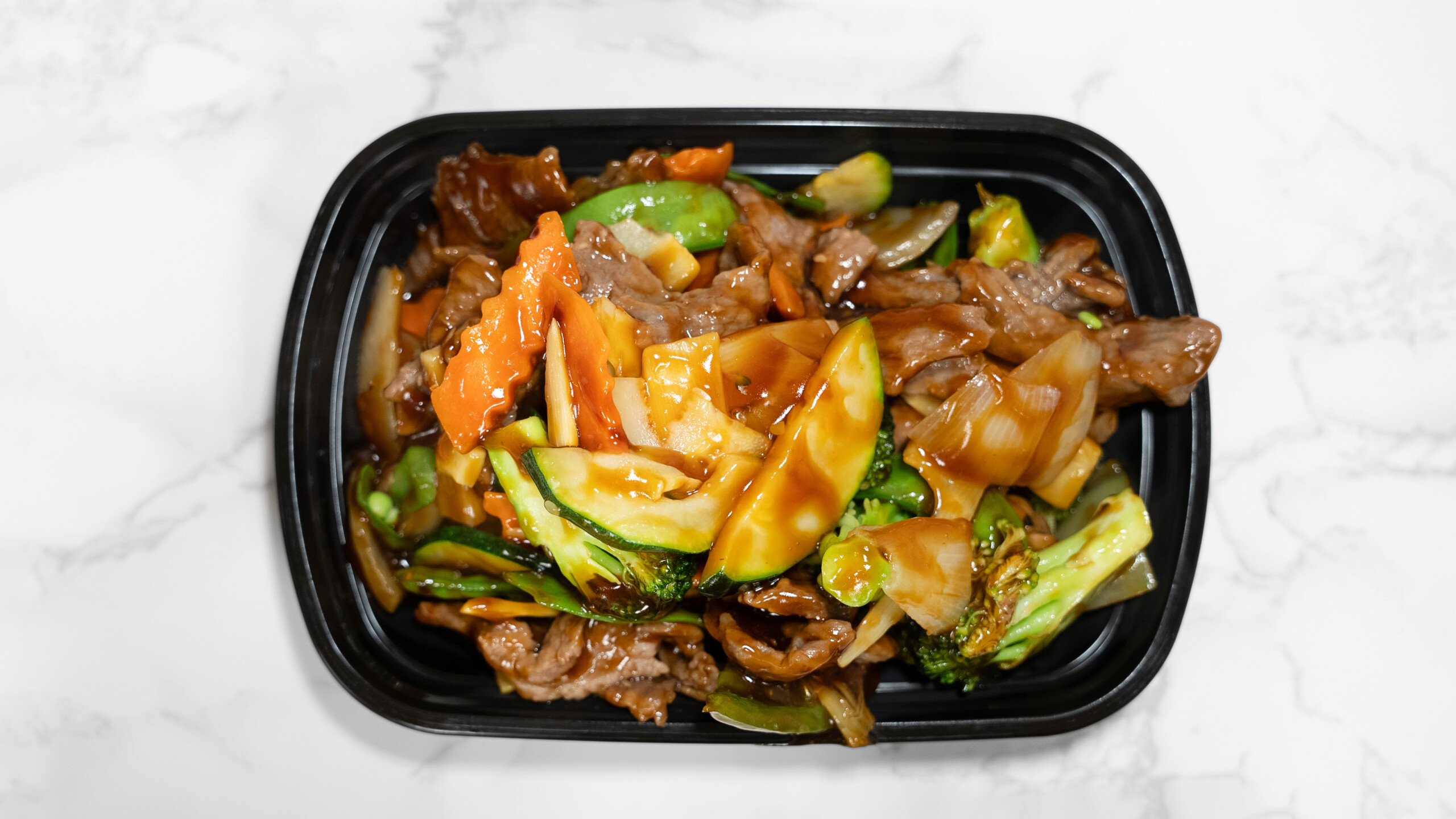Beef with Mixed Veg