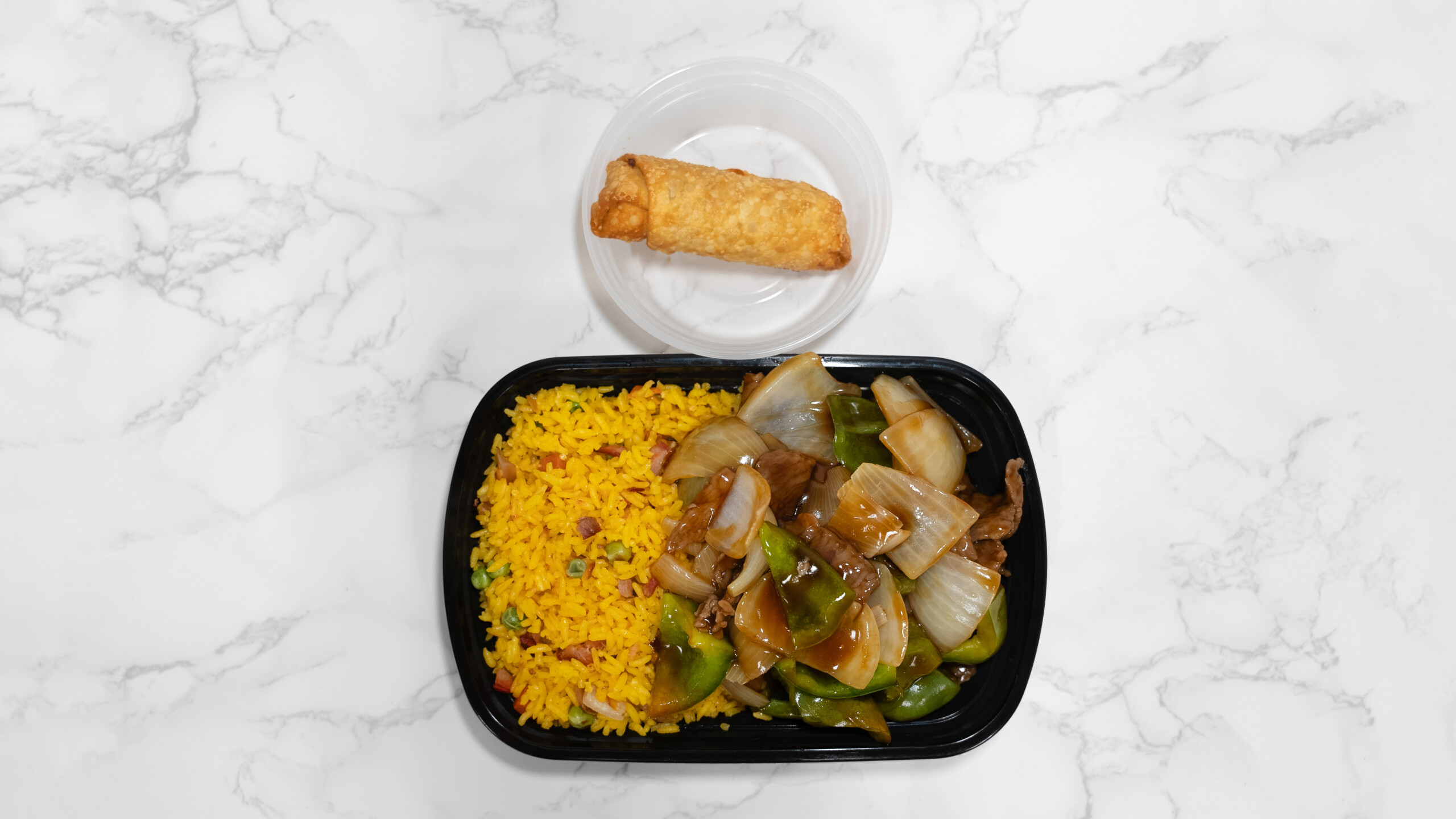 C01. Pepper Steak with Onionqing jiao青椒牛