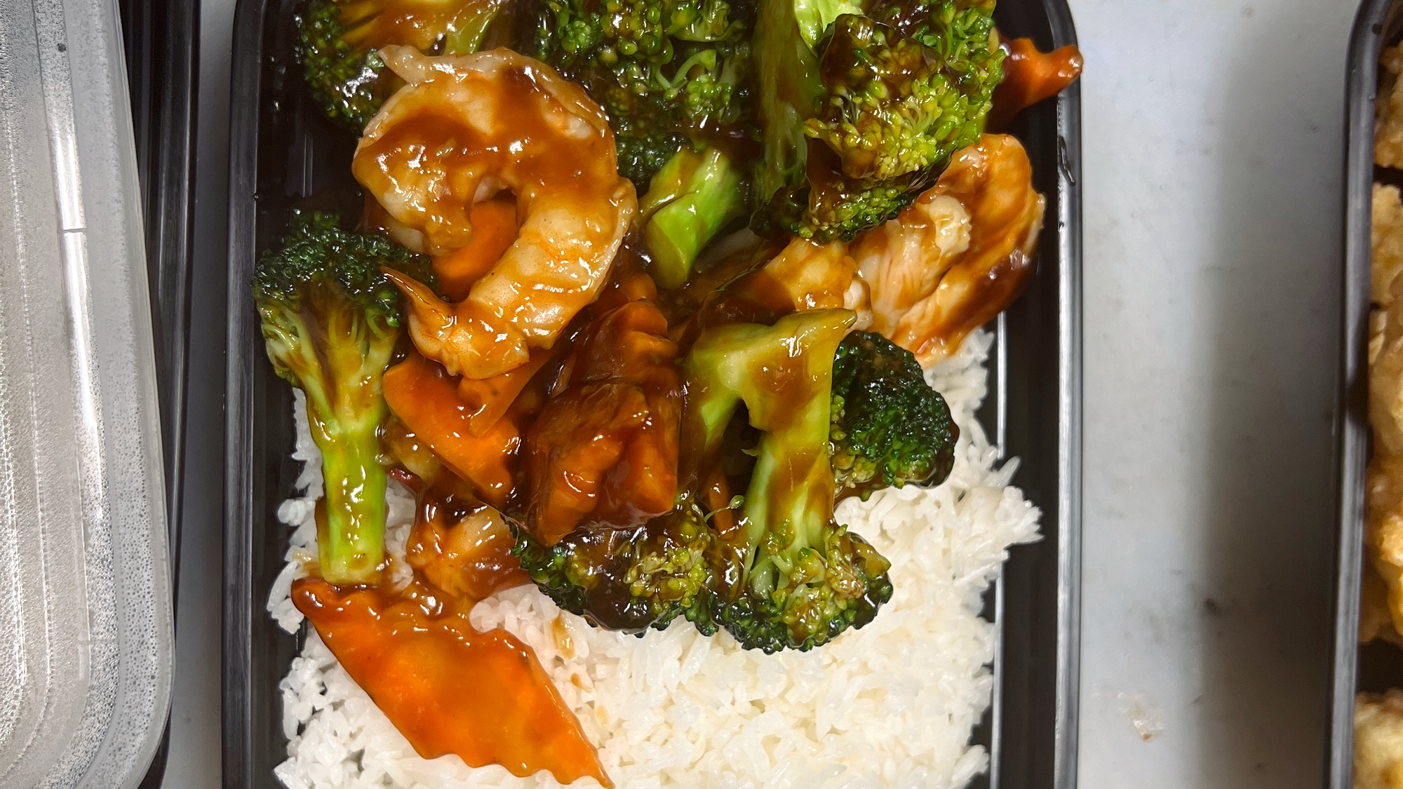 C11. Broccoli with Shrimp芥兰虾