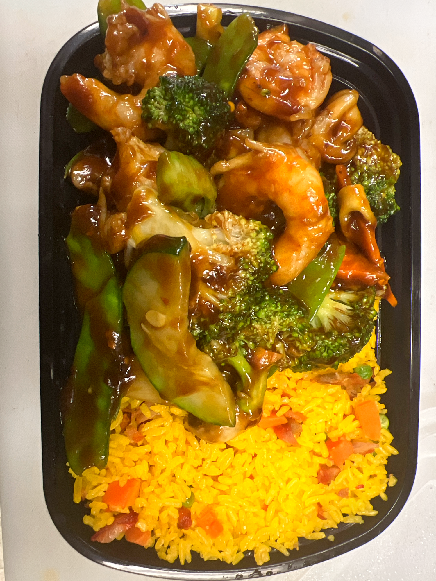 C13. Shrimp Hunan Style