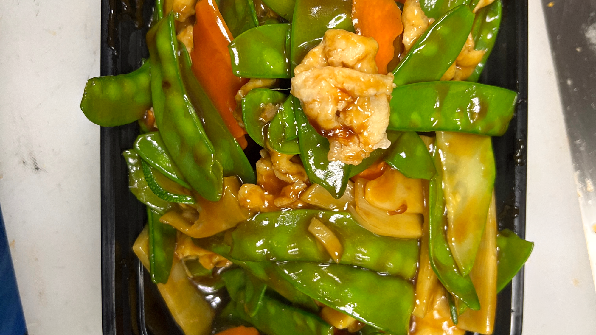 Chicken with Snow Peas