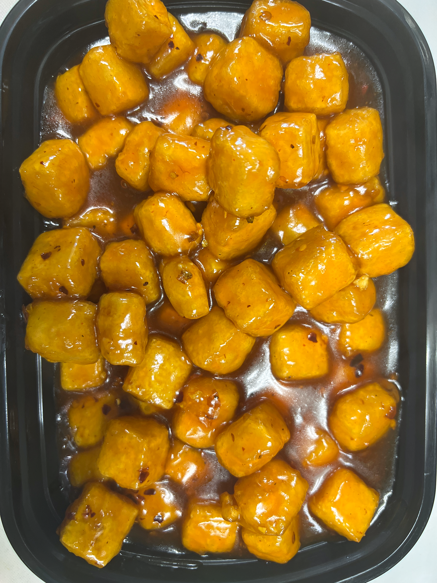 General Tso's Tofu 左宗豆腐