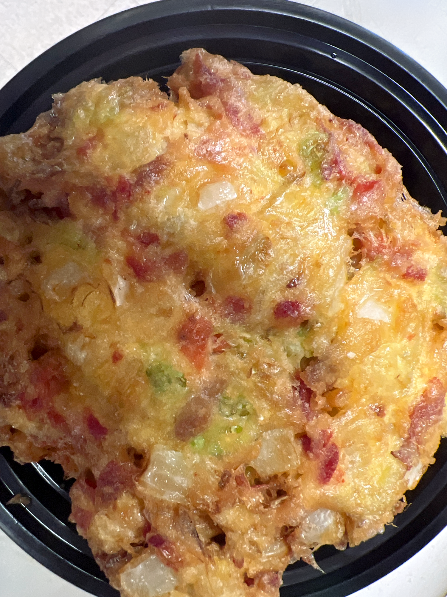 Roast Pork Egg Foo Young叉烧元旦