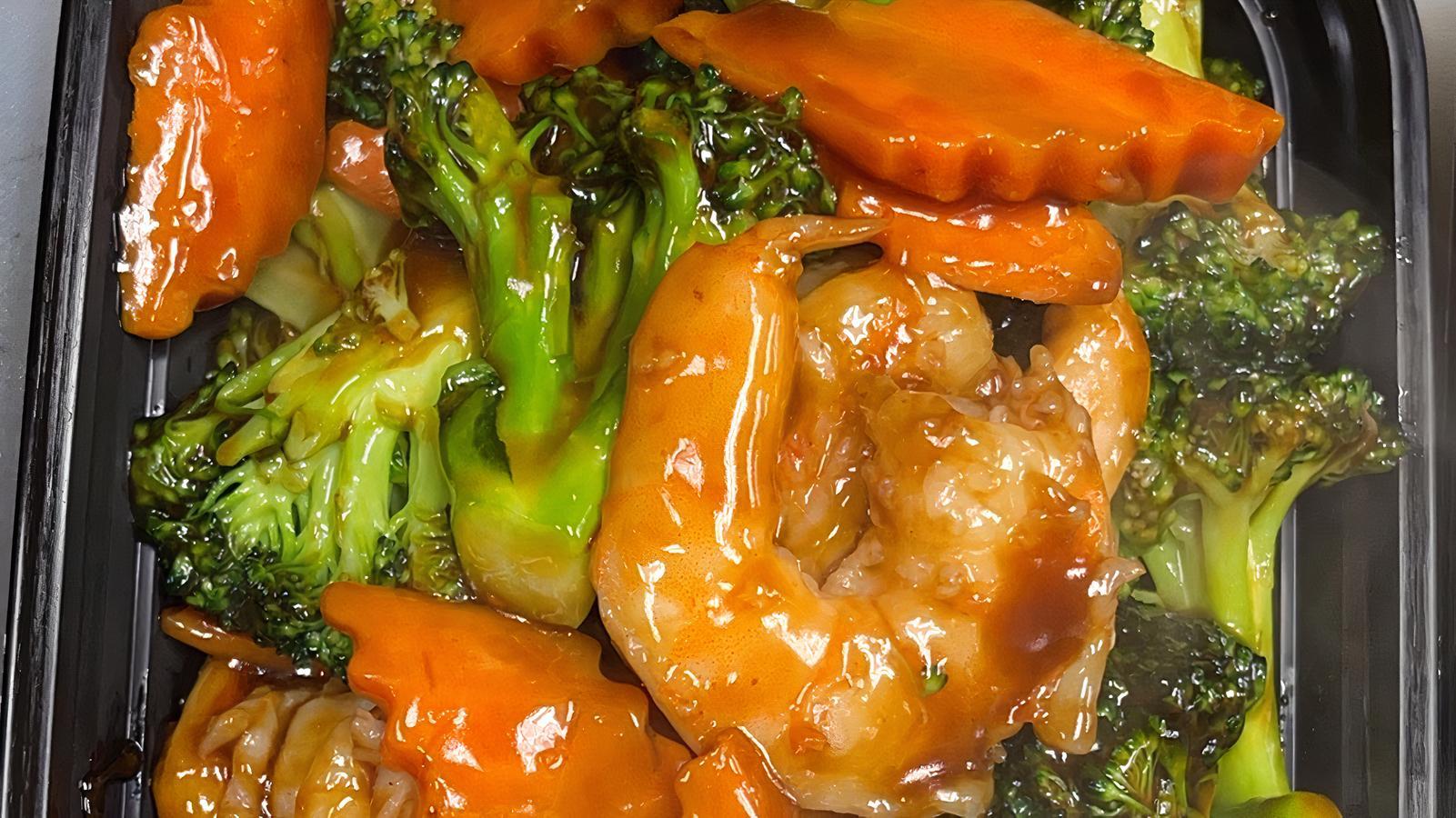 Shrimp with Broccoli