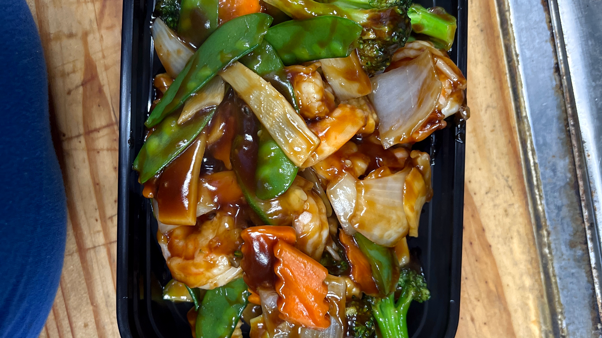 Shrimp with Mixed Veg