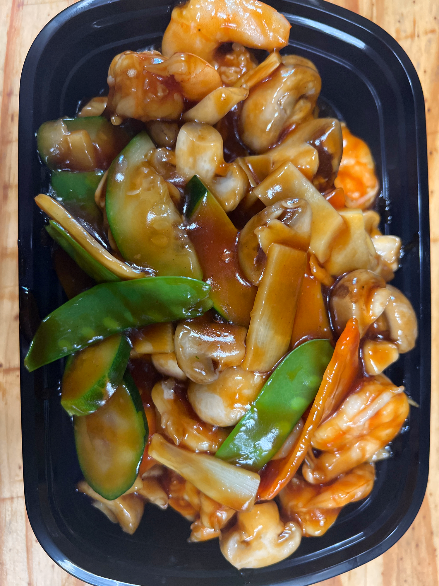 Shrimp with Mushroom