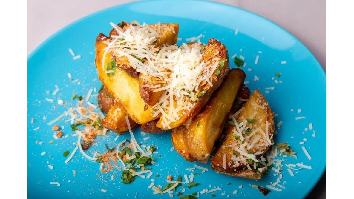 Cartofi Rumeniți cu Parmesan