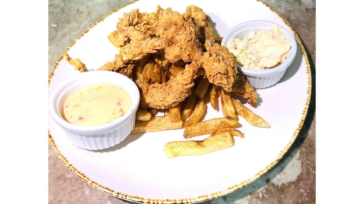Crispy Strips  cu cartofi prăjiți