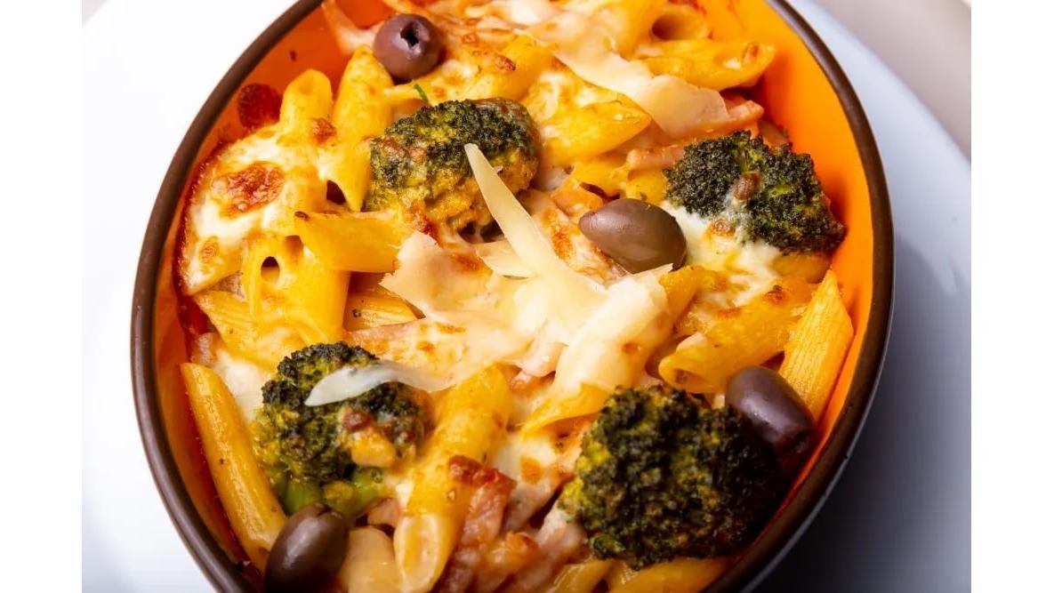 Penne cu Jambon și broccoli