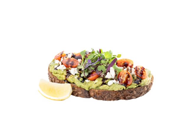 Feta Avocado Deluxe Toast