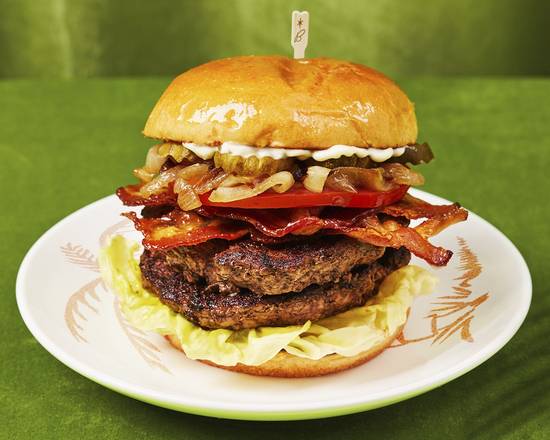 Double Bacon House Burger