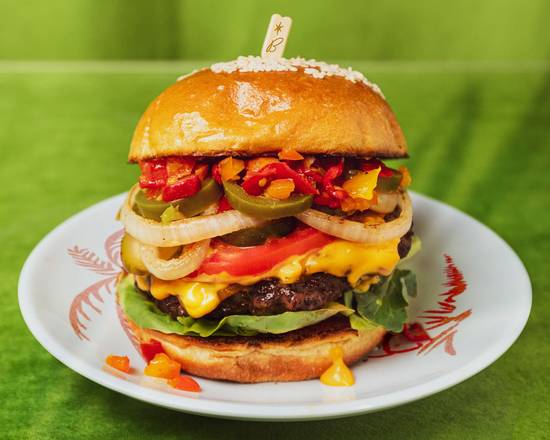 Spicy Pepper Burger