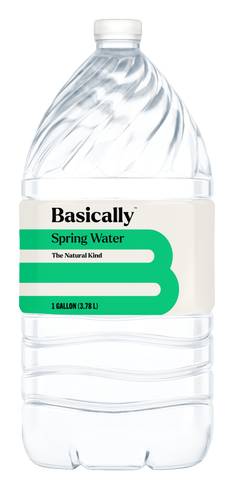 Basically, Natural Spring Water (1 gal)