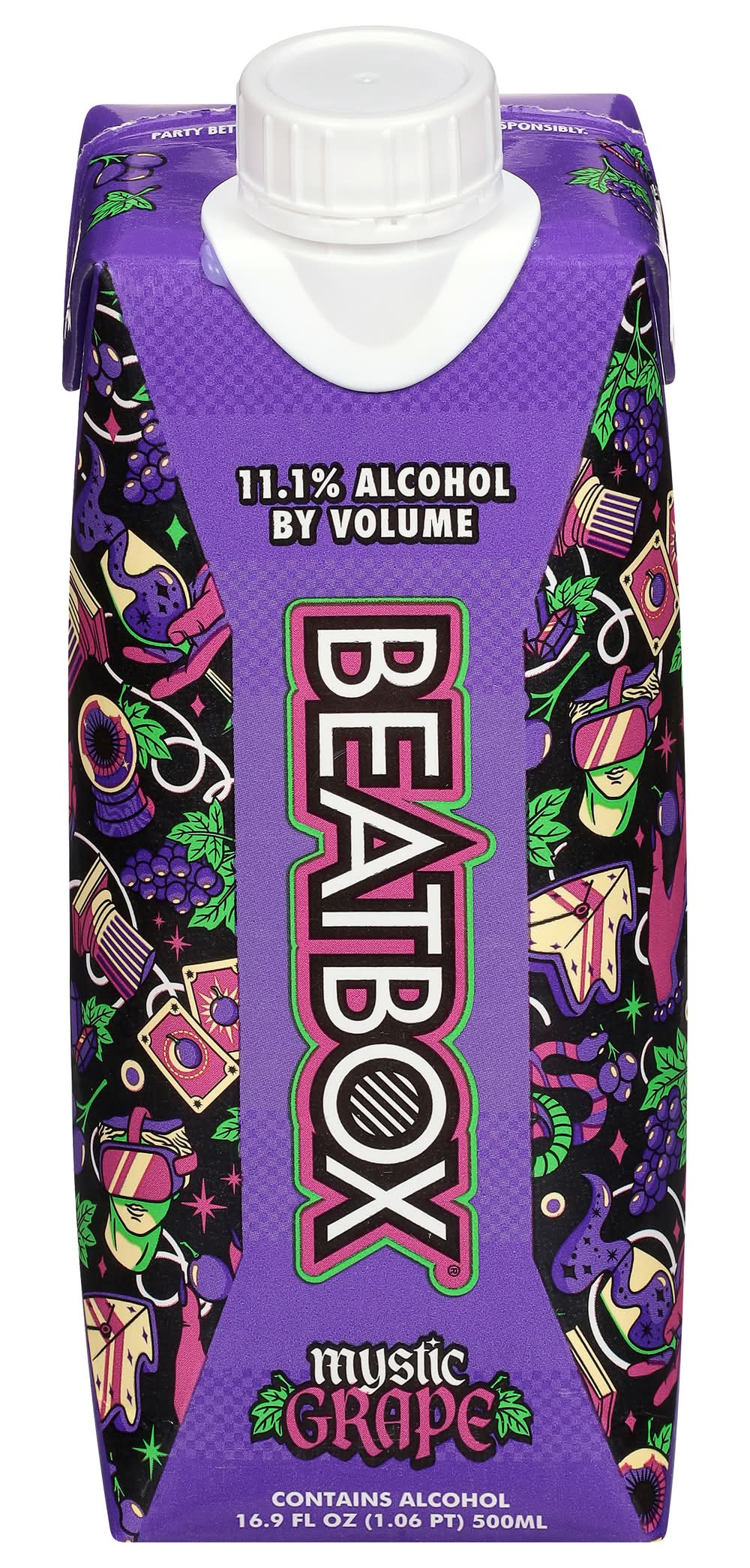 BeatBox Mystic Grape Party Punch Wine (500 ml)