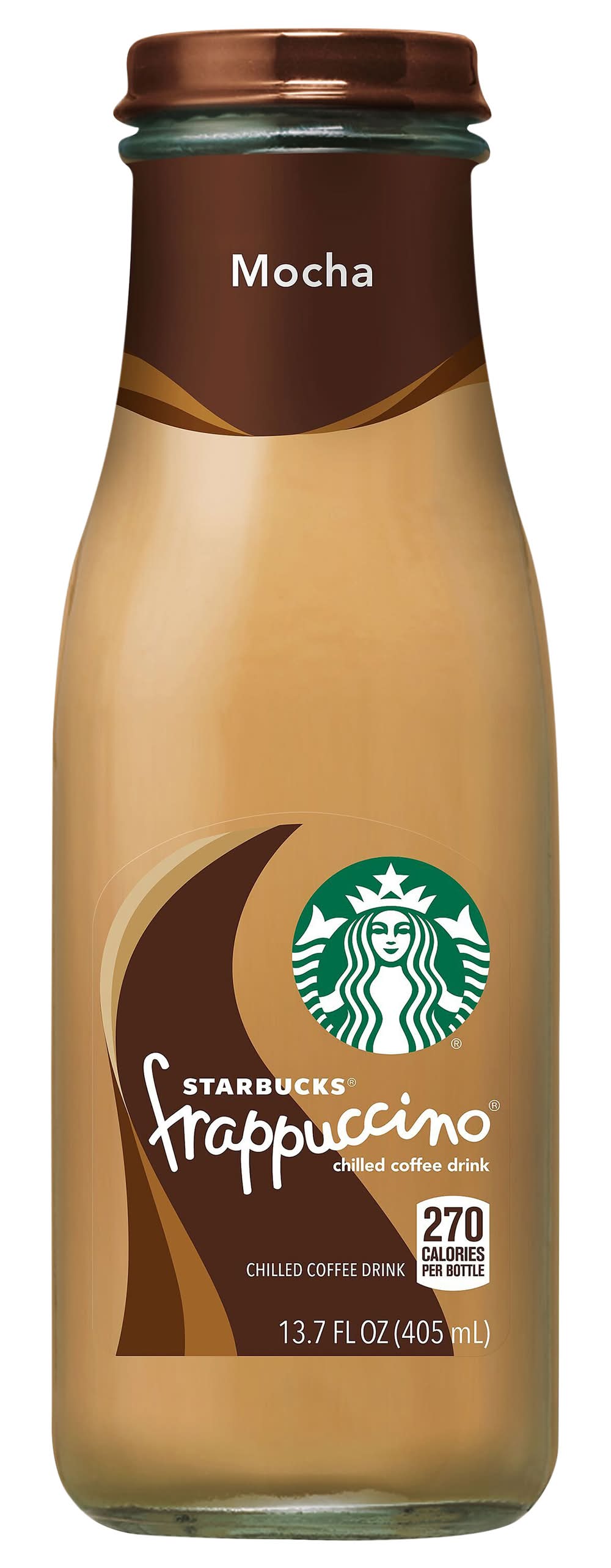 Starbucks Frappuccino Chilled Coffee Drink, Mocha (13.7 fl oz)
