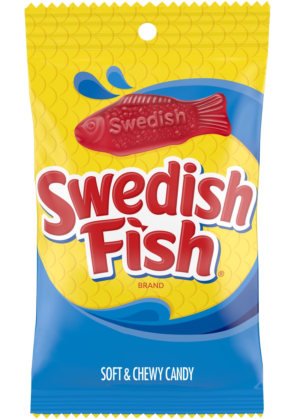 Swedish Fish Soft and Chewy Candy, Fruit (8 oz)