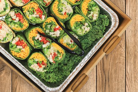 Large Assorted Half Wrap Tray