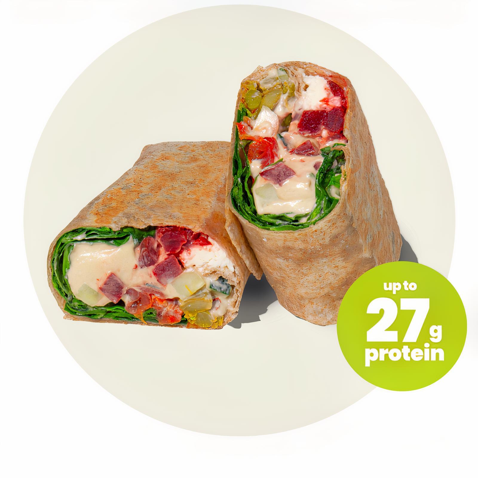 Greek Veggie Wrap