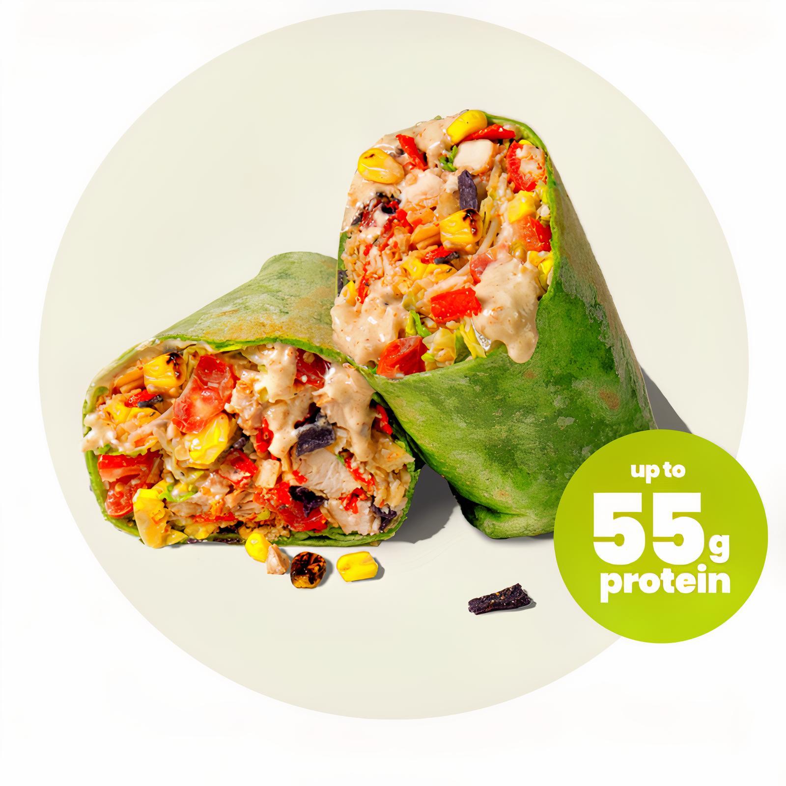 Southwest Chicken Caesar Wrap