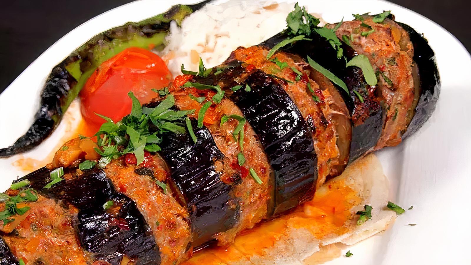 Aubergine Kebab