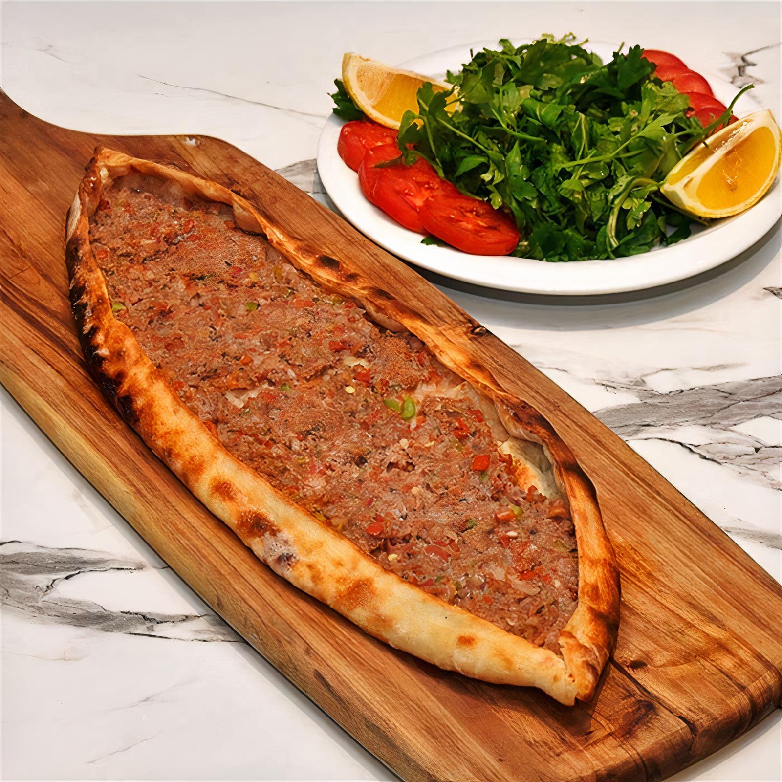 Ground Beef Pide
