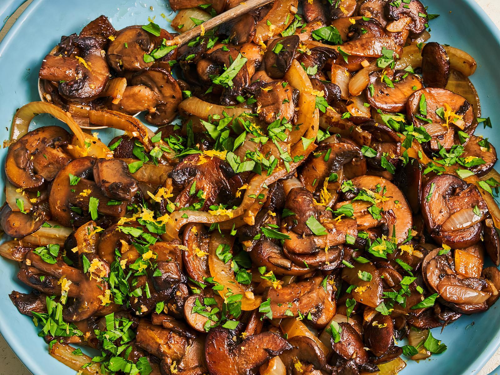 Sauteed Mushroom and Onions