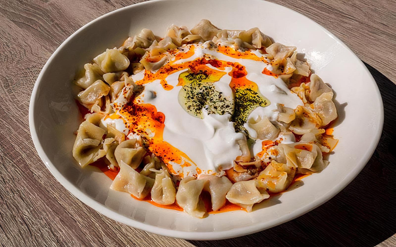 Turkish Dumpling (Manti)