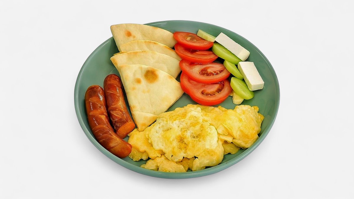 Omlet sa kobasicom