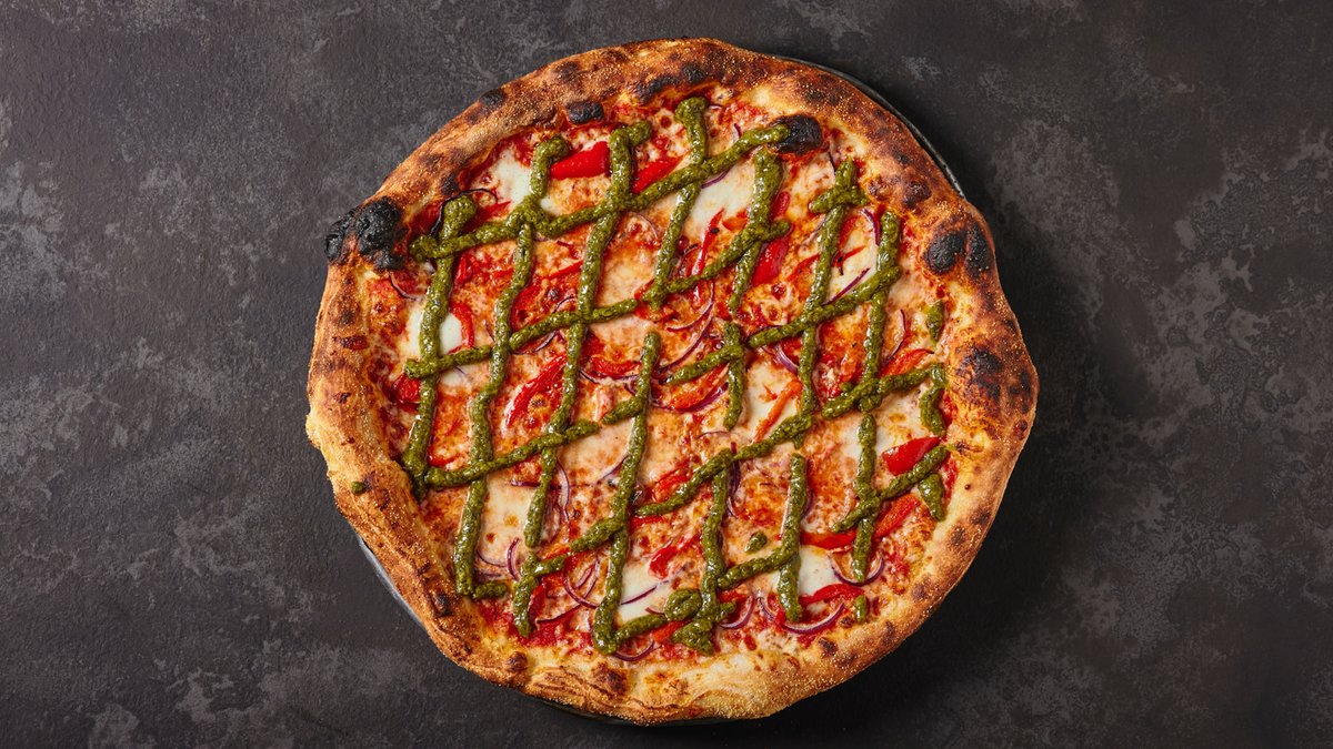 Vegan Pesto Pizza 🌱
