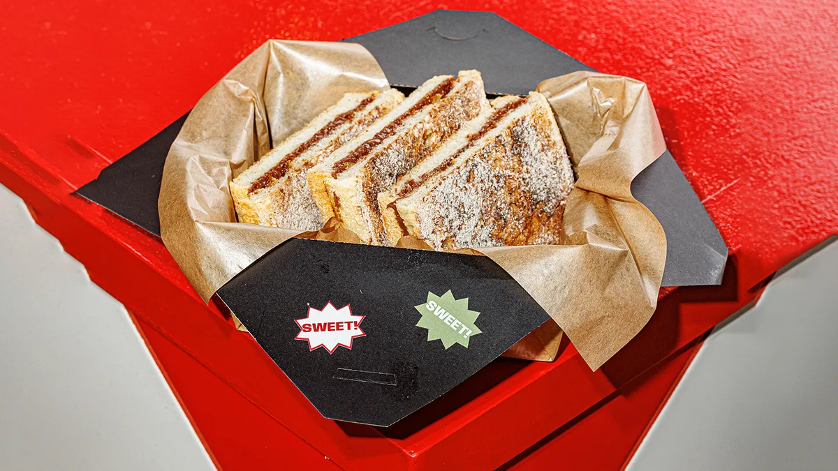 Churro Nutella sandwich
