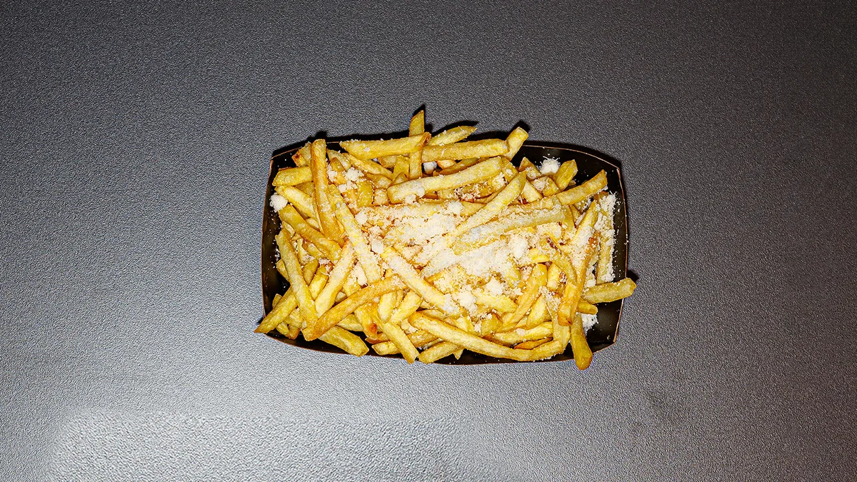 Truffle parm fries